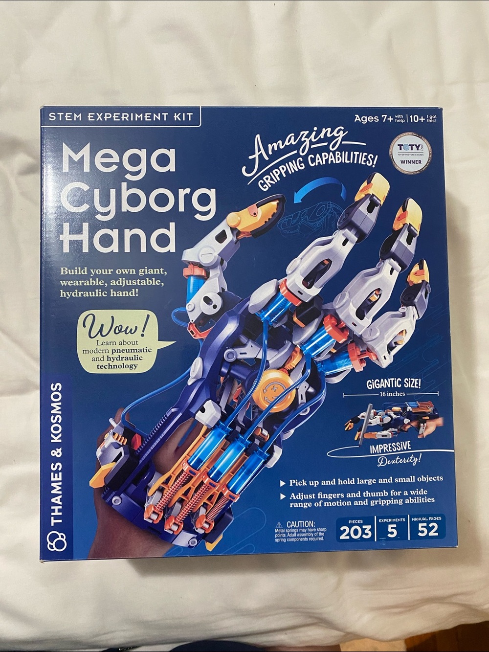 Thames & Kosmos Mega Cyborg Hand STEM Kit